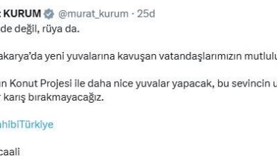 ANKARA, – ÇEVRE, Şehircilik ve İklim Değişikliği Bakanı Murat Kurum,