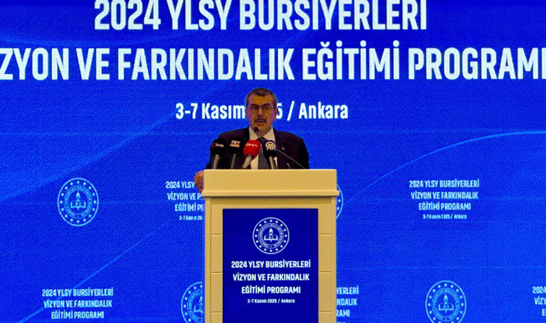 Ayşenur DEMİRTAŞ GÜL-Ali Oğulcan ARSLAN/ANKARA, – MİLLİ Eğitim Bakanı Yusuf