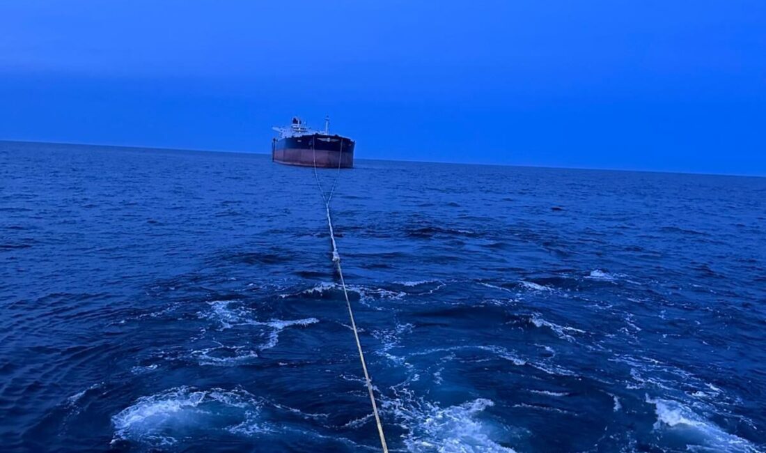 ‘VIRAT’ GEMİSİNİN ÇEKİ İŞLEMİ BAŞLADI’ Denizcilik Genel Müdürlüğü’nden, Karadeniz’de insansız