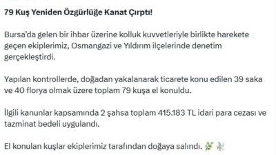 ANKARA, – DOĞA Koruma ve Milli Parklar (DKMP) Genel Müdürlüğü,