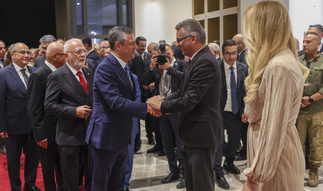 ANKARA, – CUMHURİYET Genel Başkanı Özgür Özel, Lefkoşa’ da KKTC