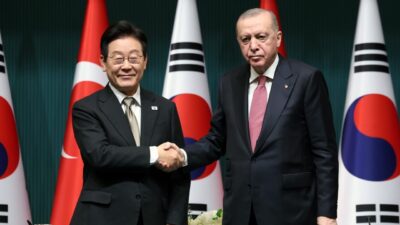 ORTAK BASIN TOPLANTISI DÜZENLENDİ Cumhurbaşkanı Recep Tayyip Erdoğan ile Güney