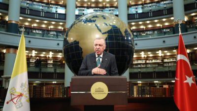 Aybala MELEK/ ANKARA, – CUMHURBAŞKANI Recep Tayyip Erdoğan, Papa 14’üncü