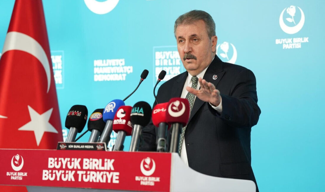 Gizem KARADAĞ-Celal ATALAY/ANKARA, – BÜYÜK Birlik Partisi (BBP) Genel Başkanı