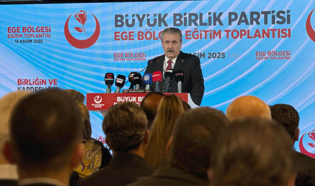 Gizem KARADAĞ-Muhammet BAYRAM/ANKARA, – BÜYÜK Birlik Partisi (BBP) Genel Başkanı