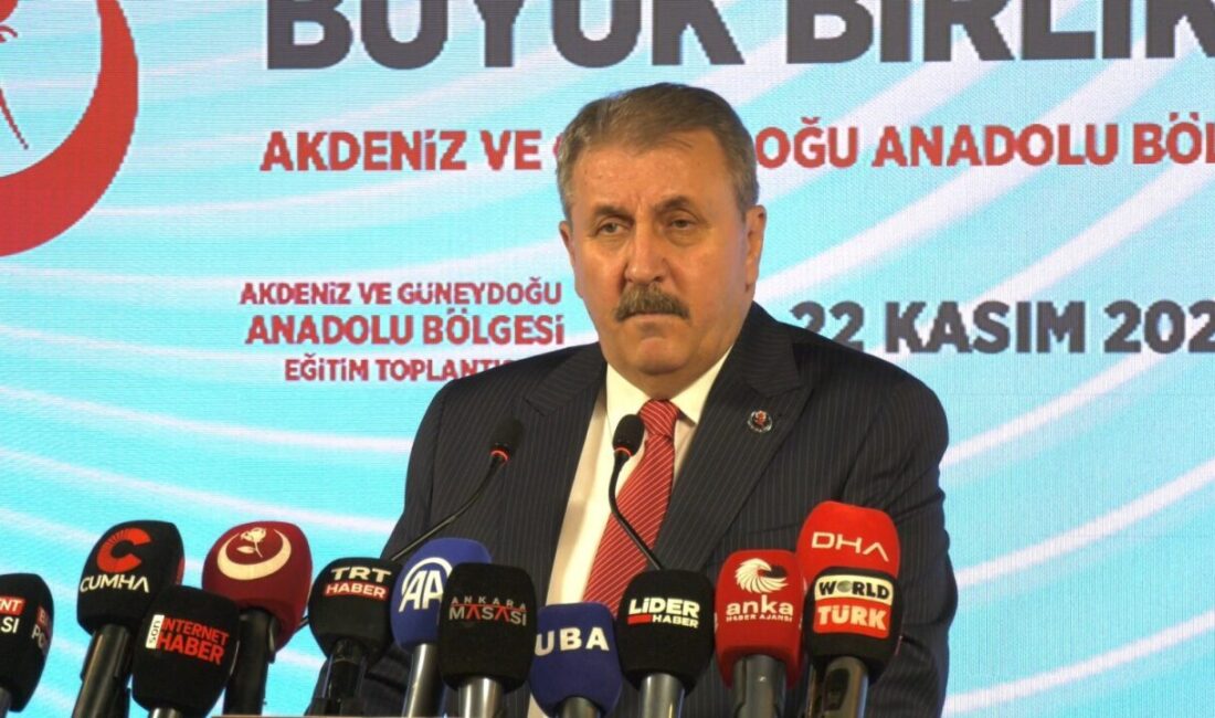 Kübra SONKAYA-Celal ATALAY/ANKARA, – BÜYÜK Birlik Partisi (BBP) Genel Başkanı