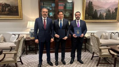 ANKARA, – Dışişleri Bakanı Hakan Fidan, ABD ziyareti kapsamında Beyaz