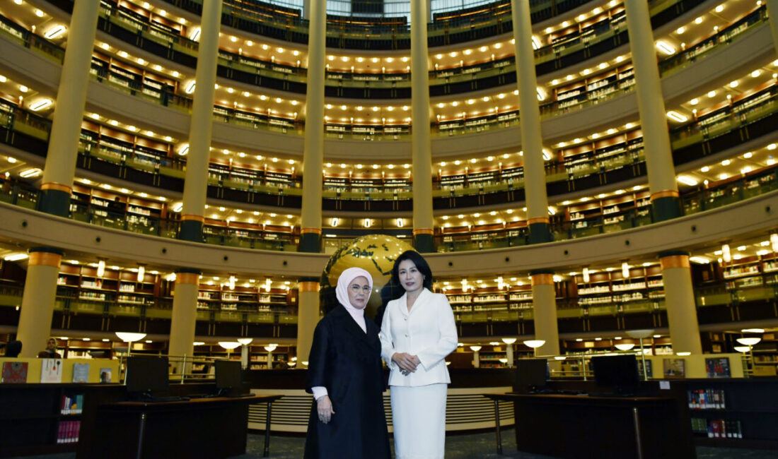 ANKARA, – CUMHURBAŞKANI Recep Tayyip Erdoğan’ın eşi Emine Erdoğan, Türkiye’ye