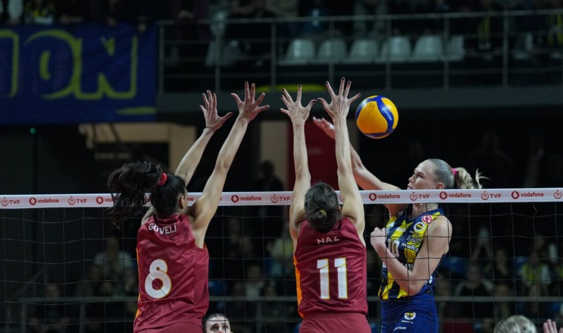 Fenerbahçe Medicana – Galatasaray Daikin: 3-2 İSTANBUL, – SALON: Burhan