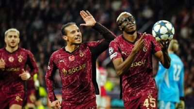 Galatasaray, Ajax’ı farklı yenerek Şampiyonlar Ligi’nde üst üste 3’üncü galibiyetini