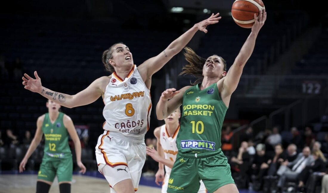Galatasaray Çağdaş Faktoring – Sopron Basket: 104-54 İSTANBUL, – SALON:
