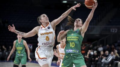 Galatasaray Çağdaş Faktoring – Sopron Basket: 104-54 İSTANBUL, – SALON:
