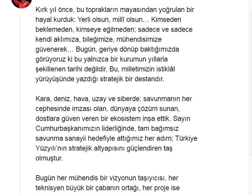 Ruken KADIOĞLU/ANKARA, – SAVUNMA Sanayii Başkanı Haluk Görgün, yerli ve