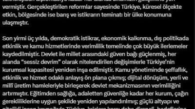 ANKARA, – İLETİŞİM Başkanı Burhanettin Duran, AK Parti’nin 3 Kasım