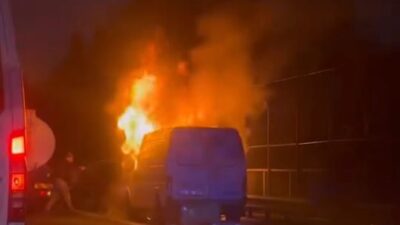 Doğan Can CESUR / İSTANBUL – BEŞİKTAŞ’ta TEM Otoyolu üzerinde