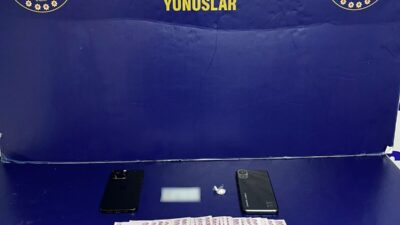 İSTANBUL, – BEŞİKTAŞ’ta yapılan asayiş denetiminde durdurulan bir aracın torpidosunda