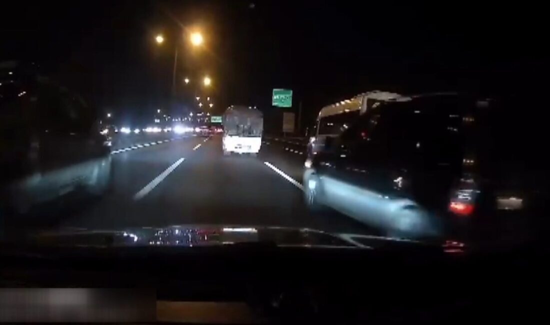 Leyla YILDIZ- Mert ORDU-Hiba HAKBİLİR / İSTANBUL, -Beykoz, TEM Otoyolu’nda