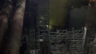 Mehmet Kaan KURT/İSTANBUL, – Beyoğlu’nda metro inşaatındaki çalışmalar sırasında iskele