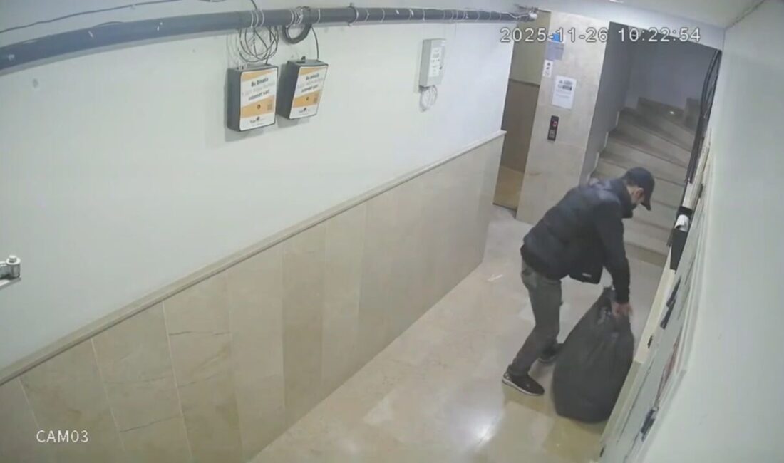 Emin YEŞİL-İSTANBUL, – GAZOSMANPAŞA’da apartmanlara giren şüpheli, katları tek tek