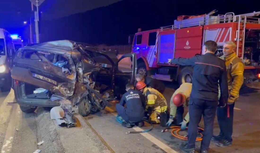 Mehmet Kaan KURT/İSTANBUL, – MALTEPE’de 4 aracın karıştığı zincirleme kazada
