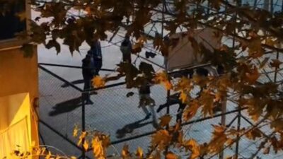 Baran AKKAYA-Emin YEŞİL/İSTANBUL, -SULTANGAZİ’de park içerisindeki basketbol sahasında 2 kişi