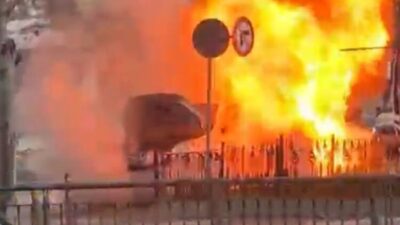 Baran AKKAYA-Emin YEŞİL/İSTANBUL, -SULTANGAZİ’de seyir halindeki hafif ticari araç bilinmeyen