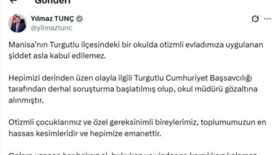 BAKAN TUNÇ: ONLARA UZANAN EL KARŞILIKSIZ KALAMAZ Adalet Bakanı Yılmaz