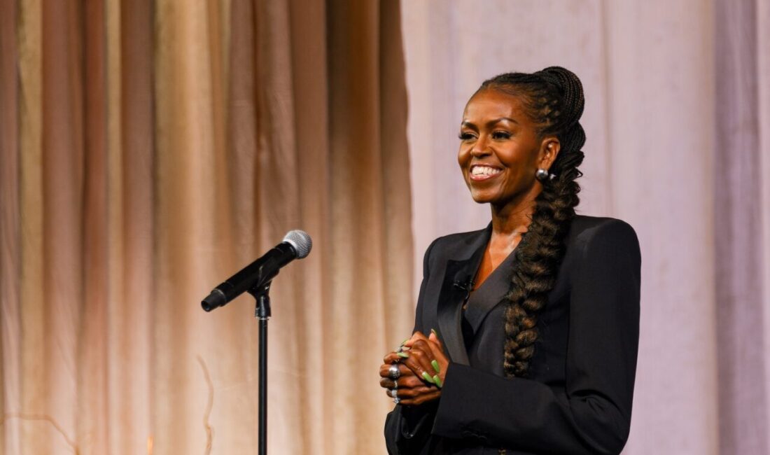 ABD, – Eski ABD Başkanı Barack Obama’nın eşi Michelle Obama,