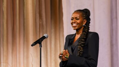 ABD, – Eski ABD Başkanı Barack Obama’nın eşi Michelle Obama,