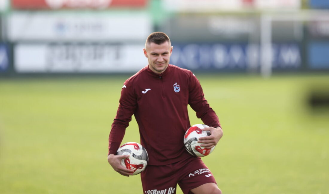 Selçuk BAŞAR-Nurgül GÜNAYDIN/ TRABZON, – TRABZONSPOR’un Ukraynalı futbolcusu Oleksandr Zubkov,