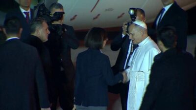 ANKARA’DAN AYRILDI Papa 14’üncü Leo, Türkiye ziyaretinin ilk ayağında Ankara’daki