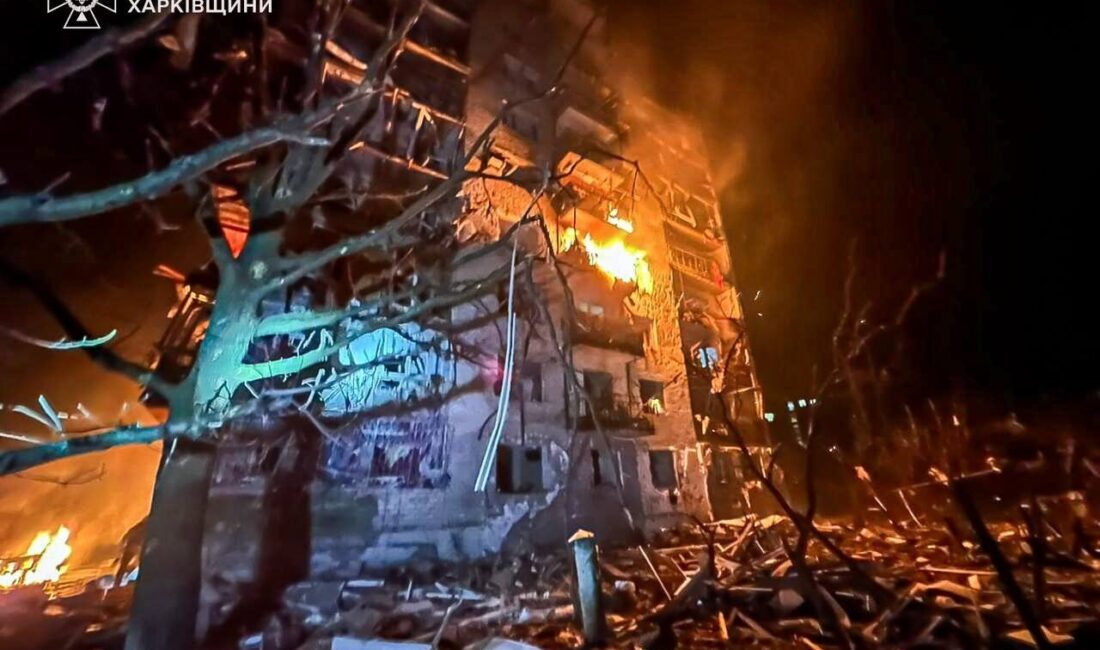 UKRAYNA, – RUSYA’nın Ukrayna’nın Harkiv bölgesine düzenlediği füze saldırısında 3