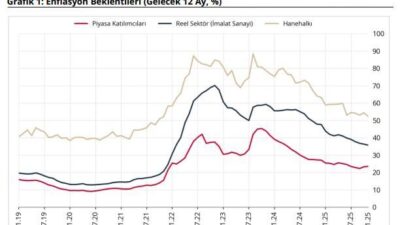 ANKARA, -TÜRKİYE Cumhuriyet Merkez Bankası (TCMB), 12 ay sonrası yıllık