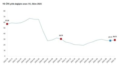 ANKARA, – TÜRKİYE İstatistik Kurumu (TÜİK), yurt dışı üretici fiyatları
