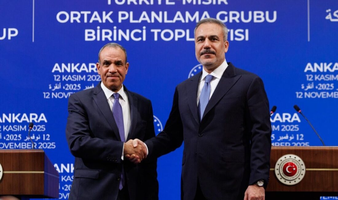 ANKARA, – TÜRKİYE ve Mısır Dışişleri Bakanları Ortak Bildirisi’nde, Gazze