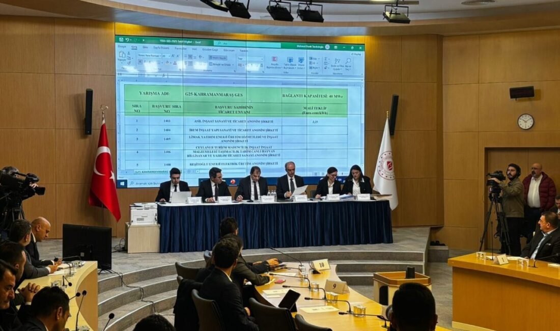 Nisa MİĞAL/ANKARA, – ENERJİ ve Tabii Kaynaklar Bakanlığı tarafından düzenlenen