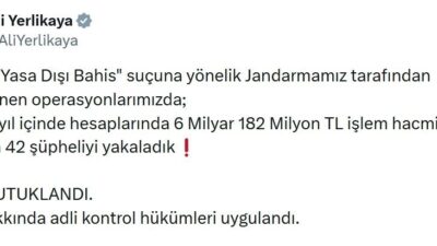 Umutcan ÖREN/ANKARA, – İÇİŞLERİ Bakanı Ali Yerlikaya, 23 ilde ‘Yasa