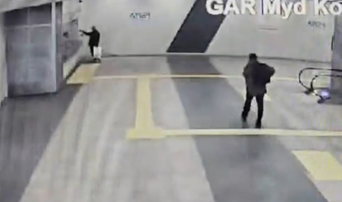 ANKARA, – ANKARA Büyükşehir Belediyesi (ABB), Gar’da yangın alarmının devreye