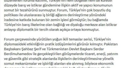 ANKARA, – AK Parti Genel Başkan Vekili Efkan Ala, “Türkiye,