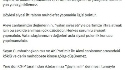 ANKARA, – AK Parti Genel Başkan Yardımcısı ve Parti Sözcüsü