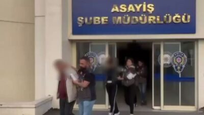 ANKARA, – ANKARA’da girdikleri marketten içki çaldıkları belirlenen 2’si kadın