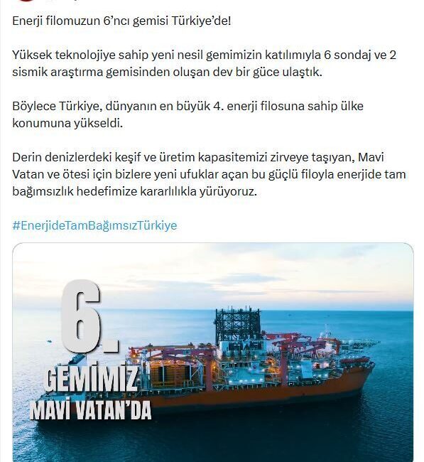 ANKARA, – ENERJİ ve Tabii Kaynaklar Bakanı Alparslan Bayraktar, “Enerji