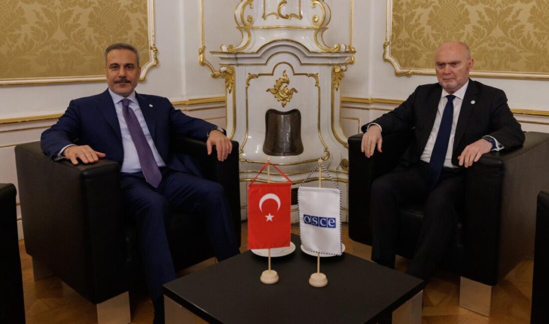 ANKARA, – DIŞİŞLERİ Bakanı Hakan Fidan, Avrupa Güvenlik ve İşbirliği