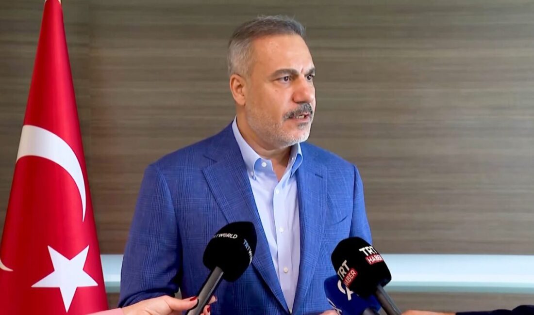 Kadircan GÜLER/ANKARA, – DIŞİŞLERİ Bakanı Hakan Fidan, ABD’de düzenlenen Gazze