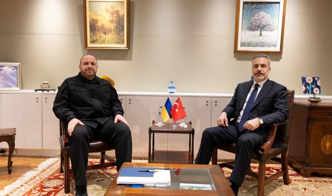 ANKARA, – DIŞİŞLERİ Bakanı Hakan Fidan, Ukrayna Milli Güvenlik ve