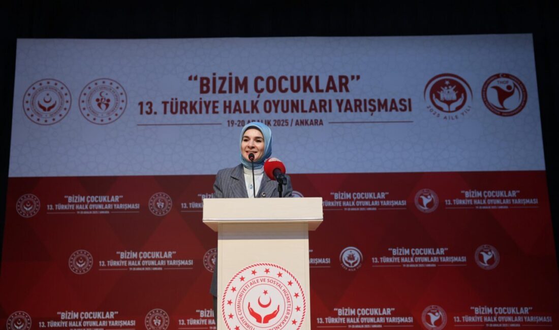 ANKARA, – AİLE ve Sosyal Hizmetler Bakanı Mahinur Özdemir Göktaş,