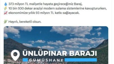 ANKARA, – TARIM ve Orman Bakanı İbrahim Yumaklı, Bayburt’ta bulunan