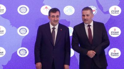 Kübra SONKAYA-Muhammet BAYRAM/ANKARA, – CUMHURBAŞKANI Yardımcısı Cevdet Yılmaz, “Hem madde