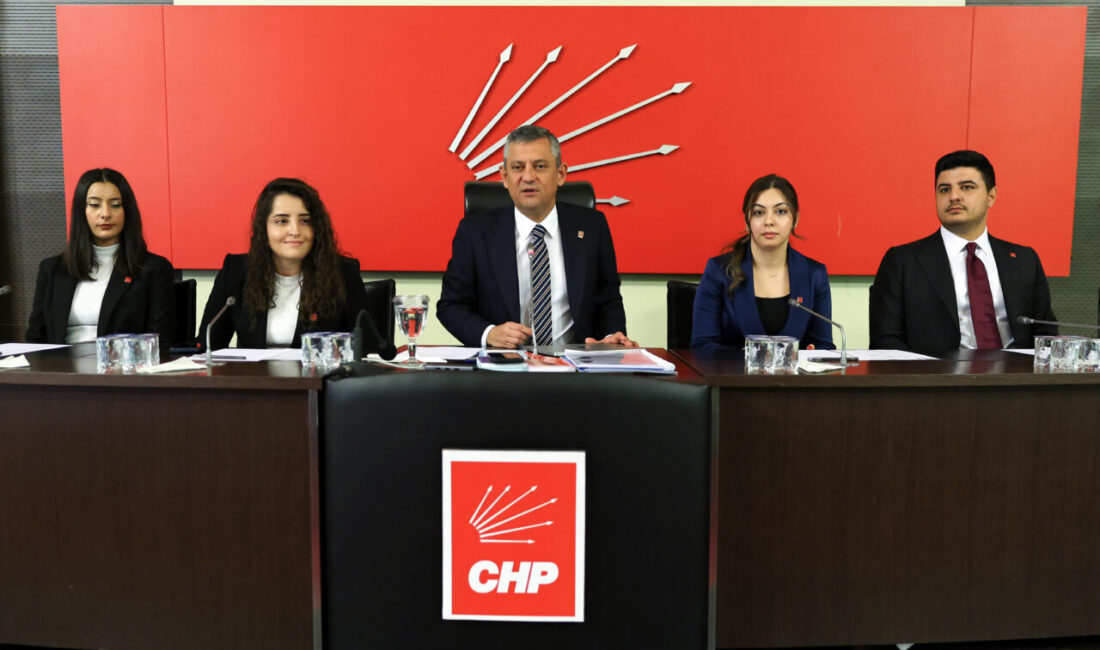 Ayşenur DEMİRTAŞ GÜL/ANKARA, – CHP’de Genel Başkan Özgür Özel başkanlığında