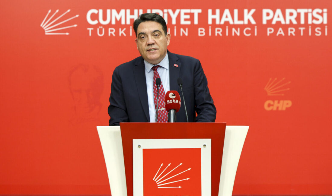Ayşenur DEMİRTAŞ GÜL/ANKARA, – CHP Genel Başkan Yardımcısı Yankı Bağcıoğlu,